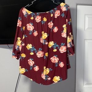 Floral long sleeve